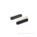 1.778mm Pitch Machined Female Header Straight 110P